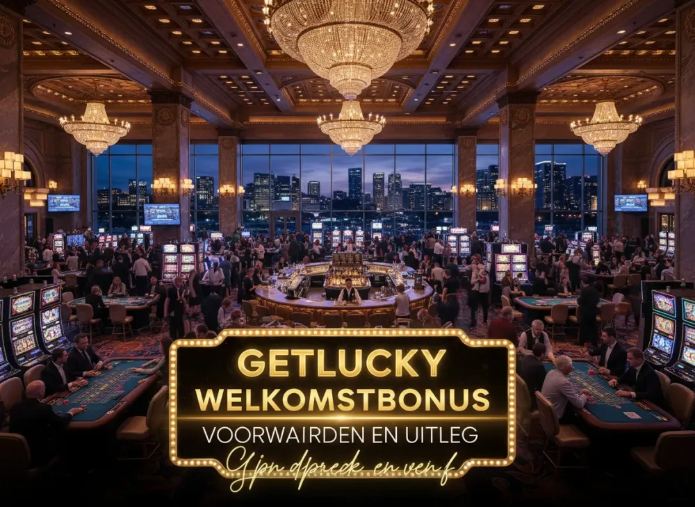 Getlucky welkomstbonus voorwaarden en uitleg