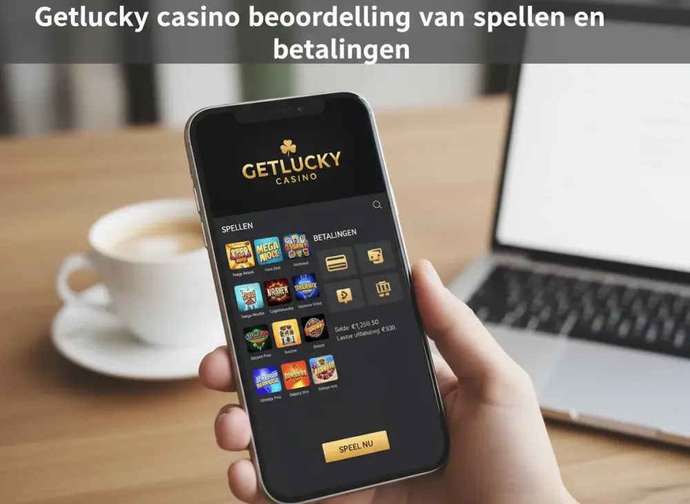 Getlucky casino beoordeling van spellen en betalingen