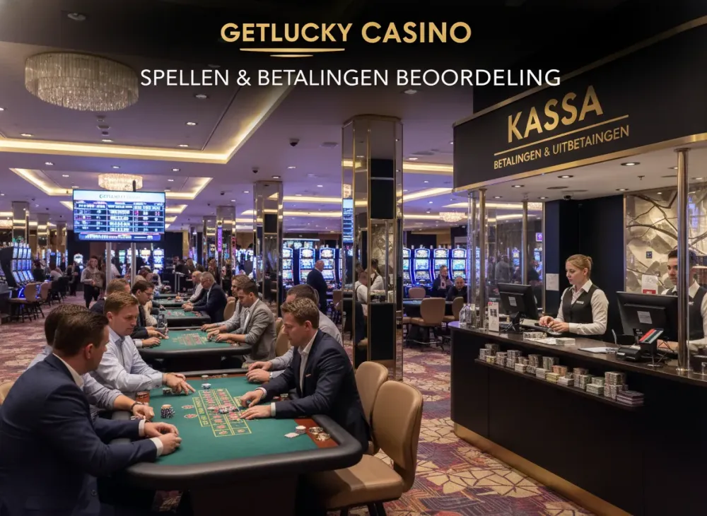 Getlucky casino beoordeling van spellen en betalingen