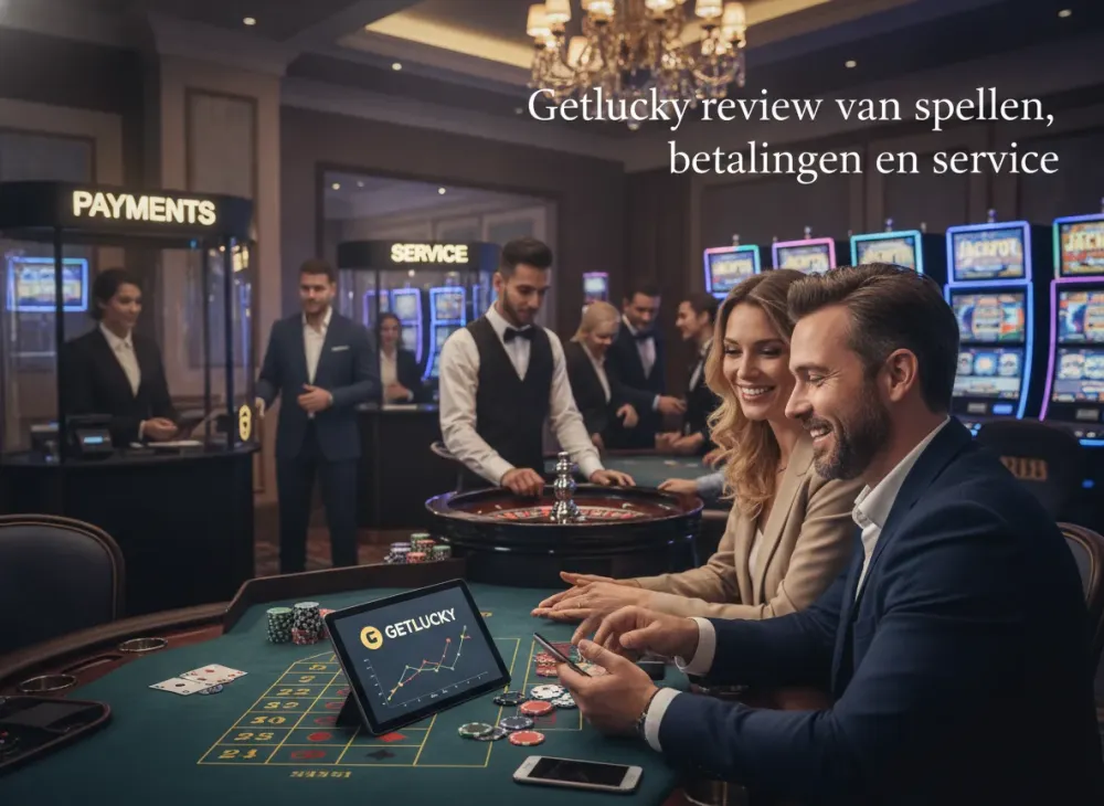 Getlucky review van spellen, betalingen en service