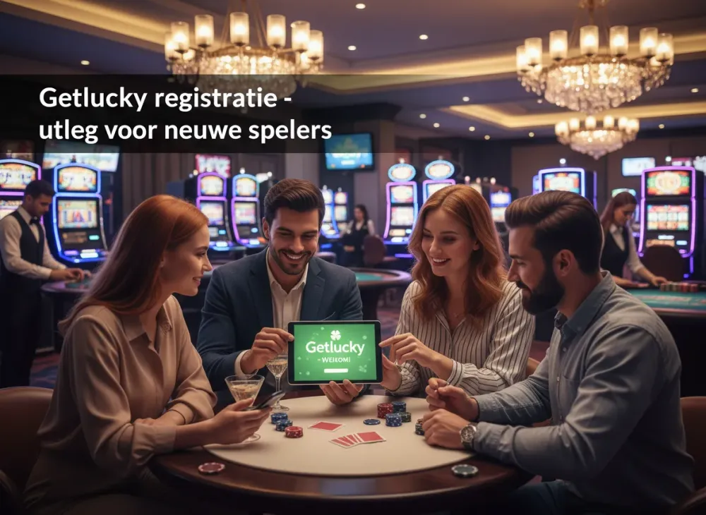 Getlucky registratie uitleg voor nieuwe spelers