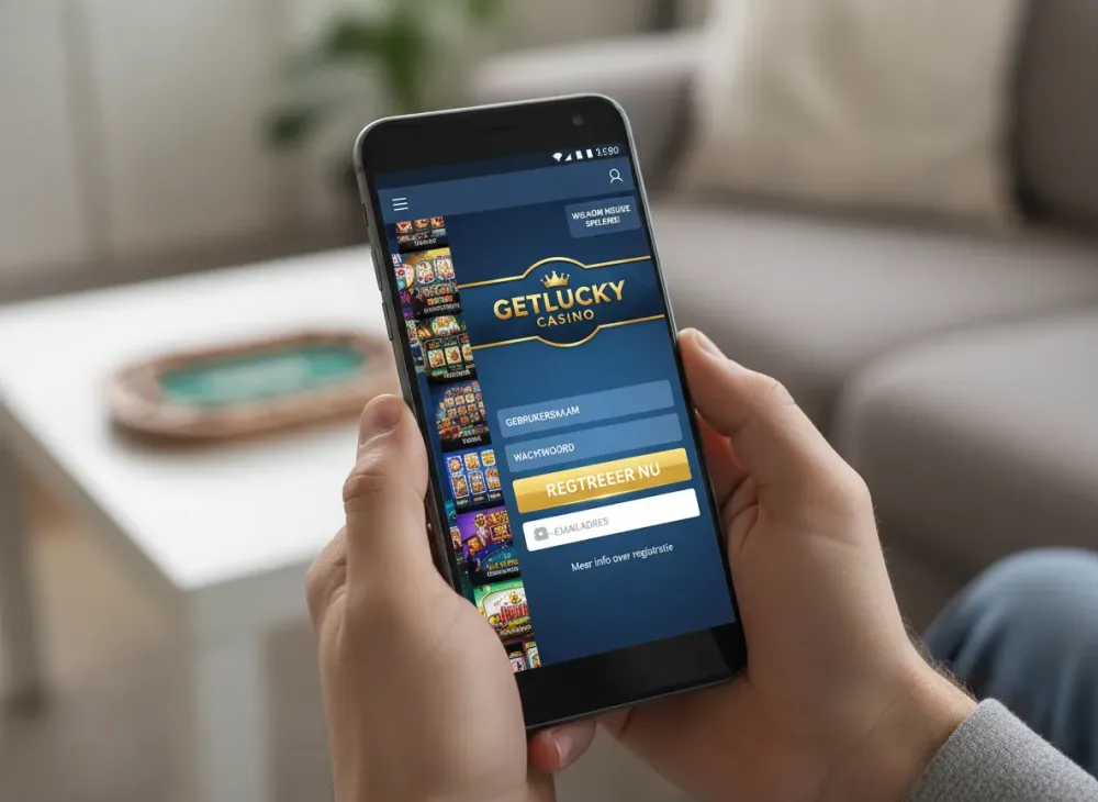 Getlucky registratie uitleg voor nieuwe spelers